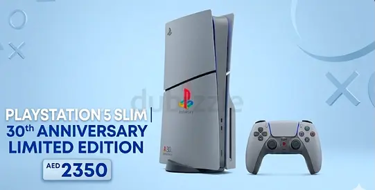 PlayStation 5 Slim Disc 30th Anniversary Limited Edition - Mint Condition