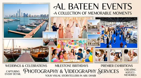 Professional Photography  Videography Experts in Al Bateen 🎥📸