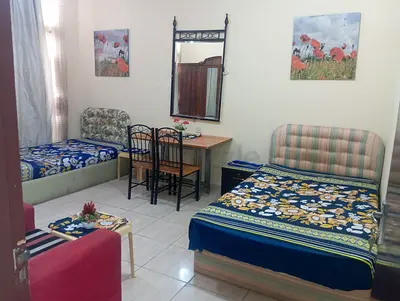 BALCONY WITH FURNISHED ROOM
