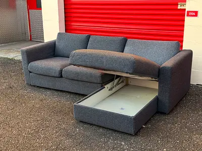 Like A New Condition High Quality ikea vimle L shape sofa under storage