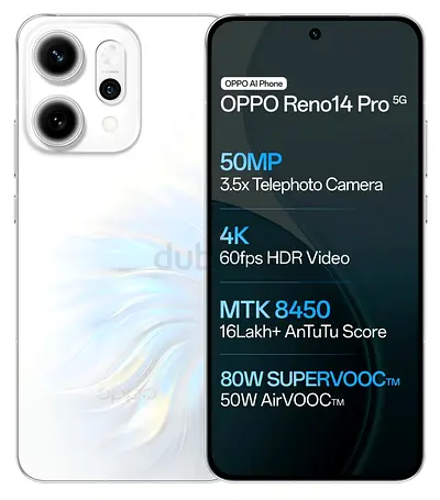 OPPO Reno14 Pro 5G - 512GB / 12GB RAM - (TRA)