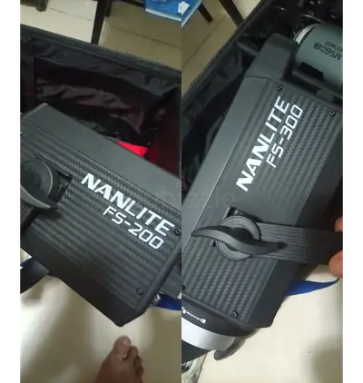 Nanlite fs300  fs200 like new