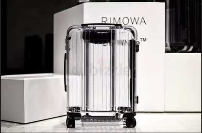 Transparent cabin suitcase – Off-White / Rimowa style
