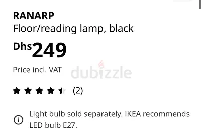 IKEA Renarp Reading Floor Lamp