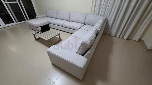 Ikea kivik ushape sofa beige
