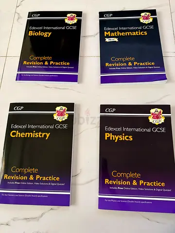 60AED each CGP Edexcel internation IGCSE Complete Revision  Practice:
