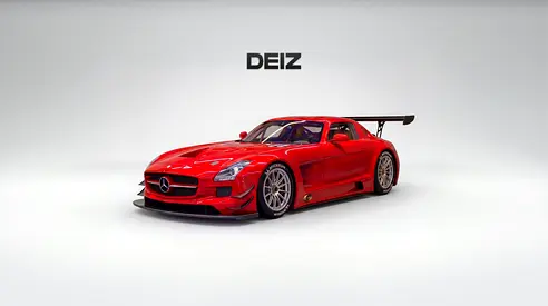 2011 Mercedes-Benz SLS GT3 AMG Race Spec Collector Car 1 of 1