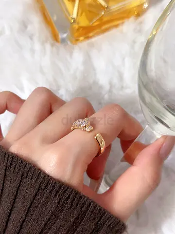Card - Half-carat Leopard Ring