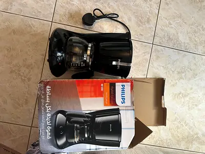 Philips HD7462 Drip Coffee Maker 1000W – Black, 1.2L