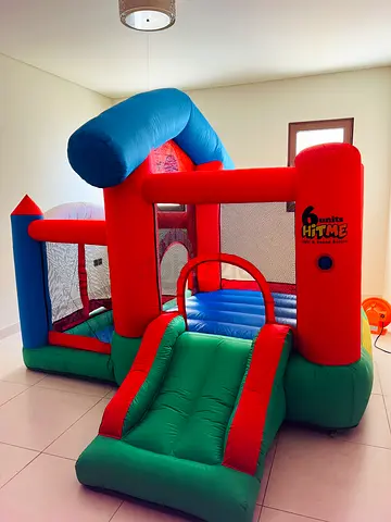 Inflatable Bouncy Castle with Slide - excellent Condition