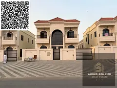 Best freehold villa in Al Helio 2 opposite mosque, ultra deluxe finishing, 11m front setback, near S
