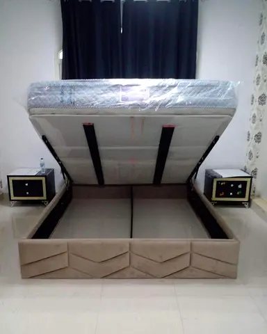 King Size Brand New Fully Custom Made Hydraulic Storage Bedframe For Ultimate Comfort