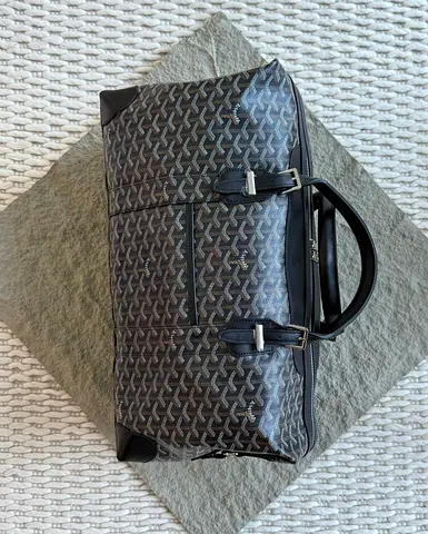 GOYARD Boston bag being