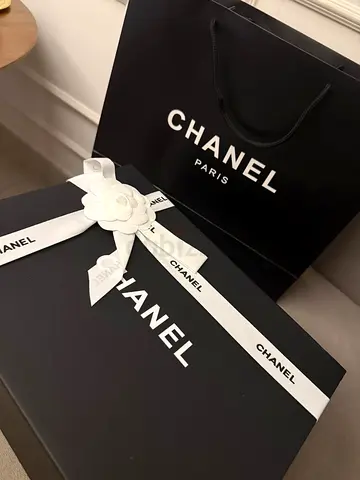 Authentic (Brand New) Chanel Classic Flap Medium in black caviar leather with gold-tone hardware.