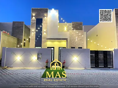 🏡 فيلا جديدة للإيجار السنوي في الزاهية – عجمان | تصميم عصري | مساحة واسعة