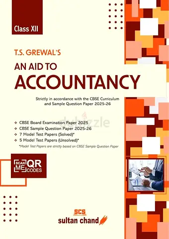 T.S. Grewals An Aid to Accountancy - Class XII (CBSE) - 2025-26 Edition