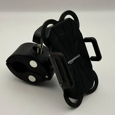 Amazon basics universal phone mount holder for bikes