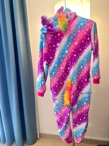 Rainbow unicorn , plush (size 130) - cozy and warm