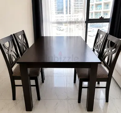Homecentre 4-Seater Dining Table - Brown