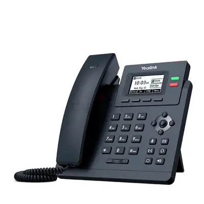 Yealink Wired Office Desk Phone with LCD Display 32 phones
