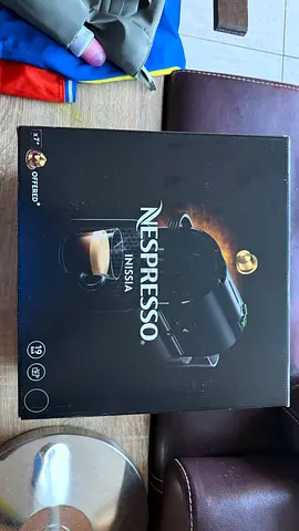 Nespresso Inissia Espresso Coffee Machine with Box - Black