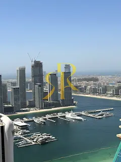 SPACIOUS 2BR | HIGH FLOOR | PALM &amp; MARINA VIEWS | ELITE RESIDENCE