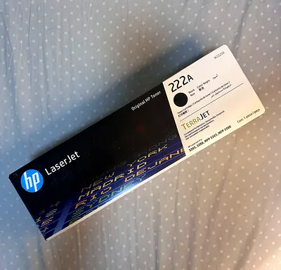 HP 222A Original Black LaserJet Toner - Brand New