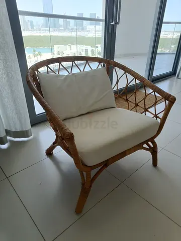 IKEA STOCKHOLM 2017 Rattan Armchair – Excellent Condition