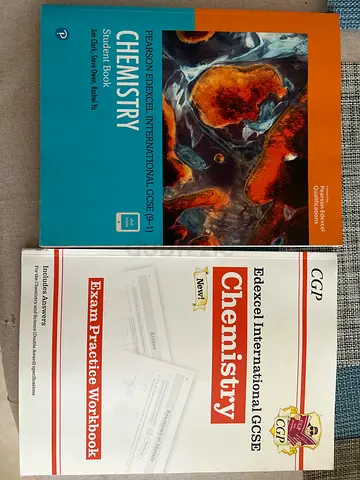 Pearson Edexcel International GCSE Chemistry Student Book + CGP Exam Practice Workbook (Bundle)