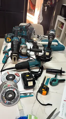 Makita Professional 18V Tool Set – no single item sale - Lightly Used – Complete Kit with Bag