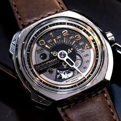Seven Friday V2/01 watch brown