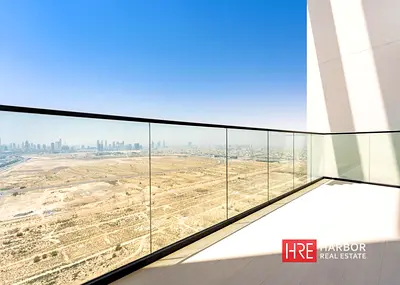 Modern Luxury 1BR | High Floor | Closed Kitchen