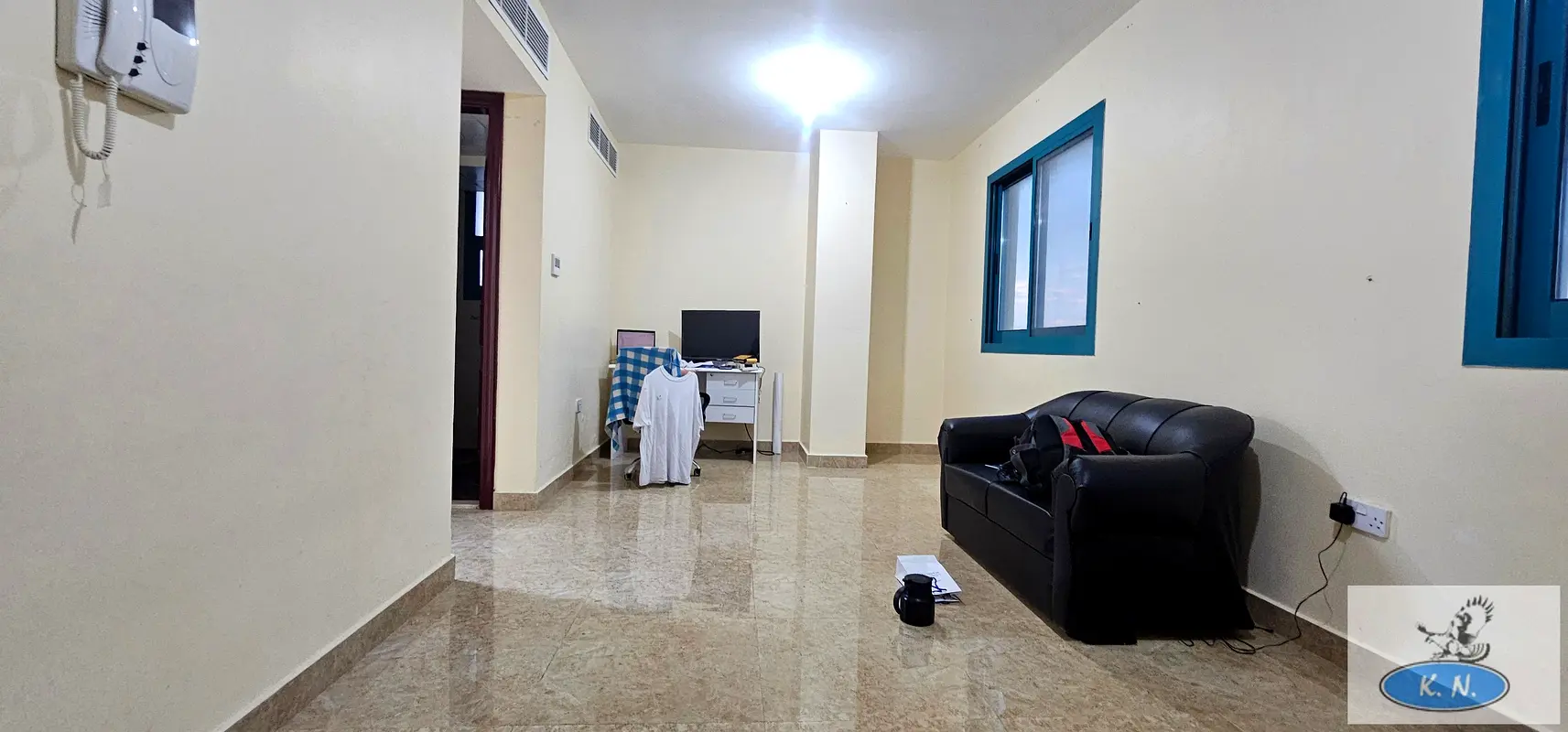 1 Bedroom c.ac flat Musaffah Shabiya 10 monthly 4800 including everything