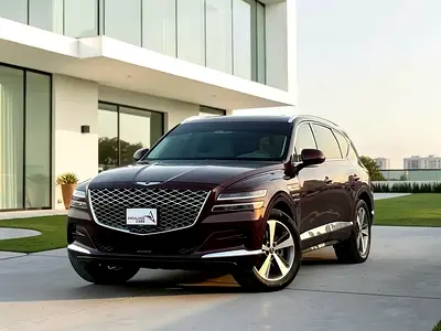 Genesis GV80 2021 for 1,400.00 AED monthly