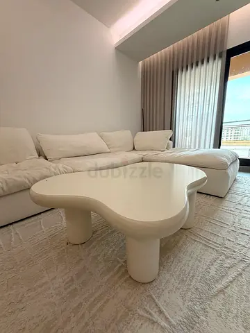White Cloud Coffee Table Sculptural Design