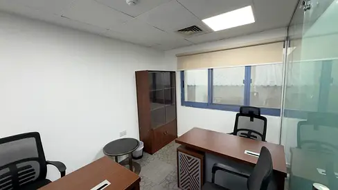 130 SFT Fully Furnished Office for AED 23,999 Per Year