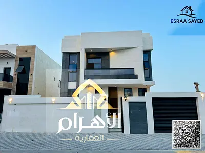 فيلا مع حديقه شامل رسوم التسجيل على شارع الشيخ محمد بن زايد