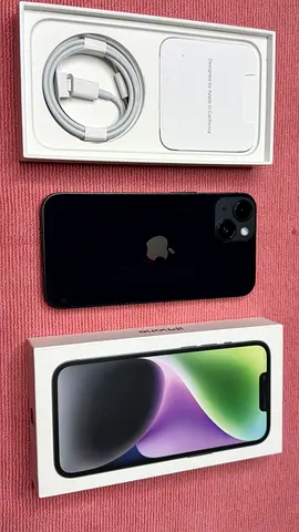 Iphone 14 midnight 128gb black from canada simlock with rsim chip
