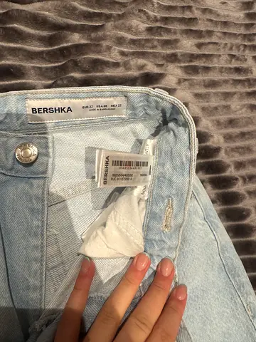 Light wash Bershka denim jeans — size label inside, gently used