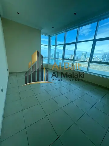 One bedrooms and a living room in Al Al Taawen with a balcony and open view sea