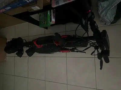 Electric Scooter with Seat —