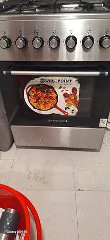 Westpoint Gas Oven and Hob Cooker - Stainless Steel