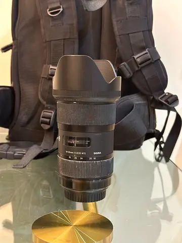 Sigma 18-35mm F/1.8 DC HSM Art Lens for Canon ef mount (cropped sensor)