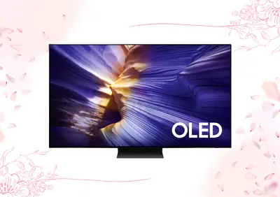 Samsung 48 Inch Class OLED S90F 120Hz (Up to 144Hz) 4K Samsung Vision AI Smart TV 2025 48S90F