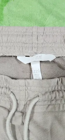 Beige HM Elastic Waist Joggers - Size xl
