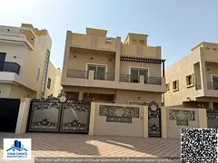 Luxury villa for sale in Al Helio 2 – Ajman, featuring a modern design and high-end finishes, stra