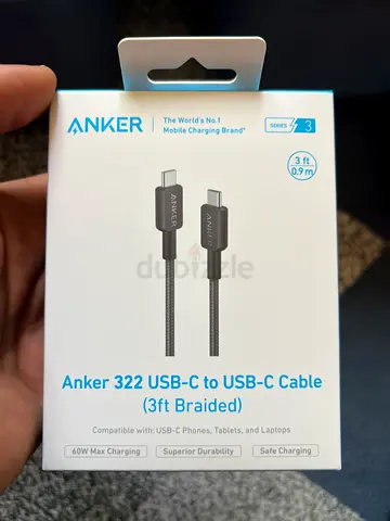 Anker USB-C to USB-C 3ft Braided Charging Cable (Like New)