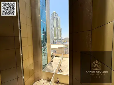 أكبر غرفة وصالة بأبراج الهورايزون الراشدية 1 | بلكونة كبيرة ودريسينج وباركن مجاني | 35 ألف سنويًا فقط