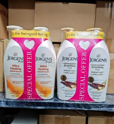 3 sets - JERGENS Ultra Healing  Smoothing Oud Lotion - Promotion Pack