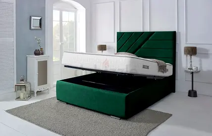 Fully Customisable Queen Size Brand New Luxury Hydraulic Storage Bed